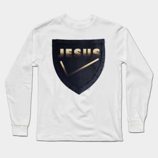 Jesus Shield Long Sleeve T-Shirt